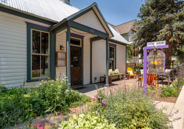 Outside view of 221 South Oak